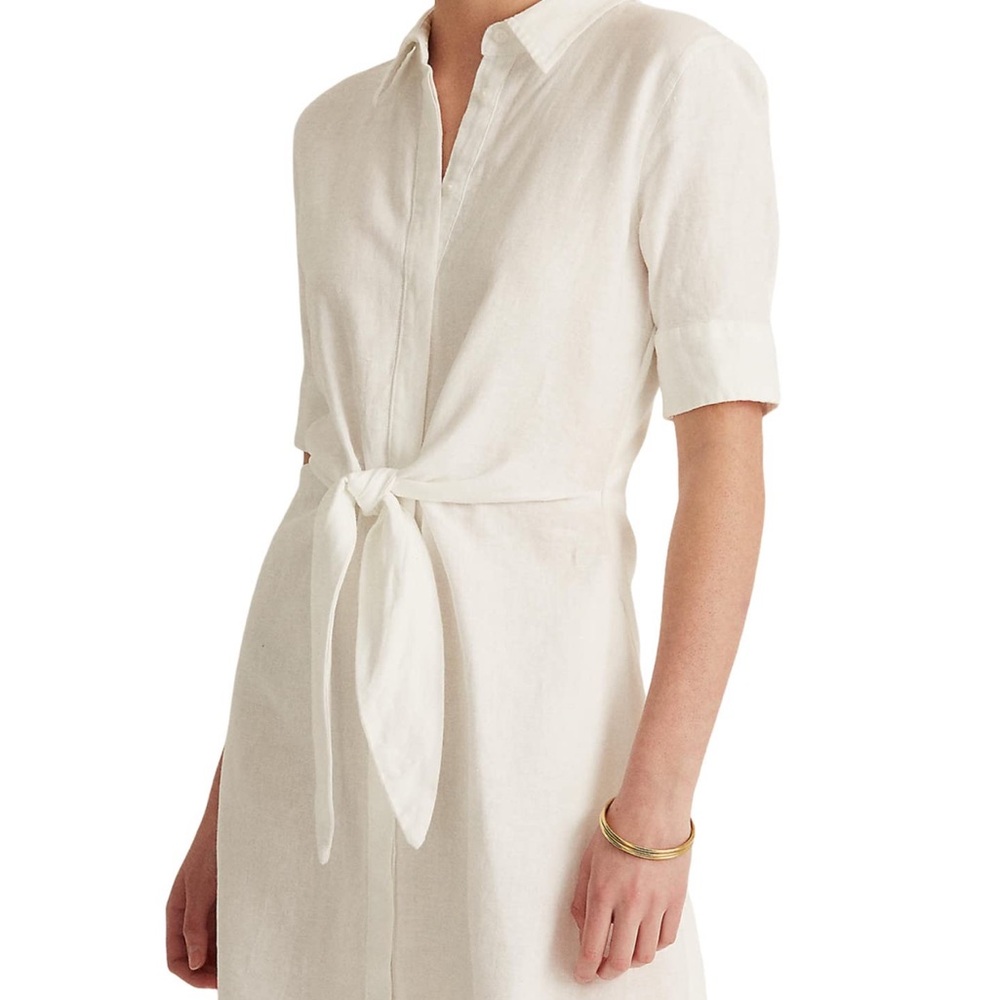 Lauren Ralph Lauren classic white shirtdress